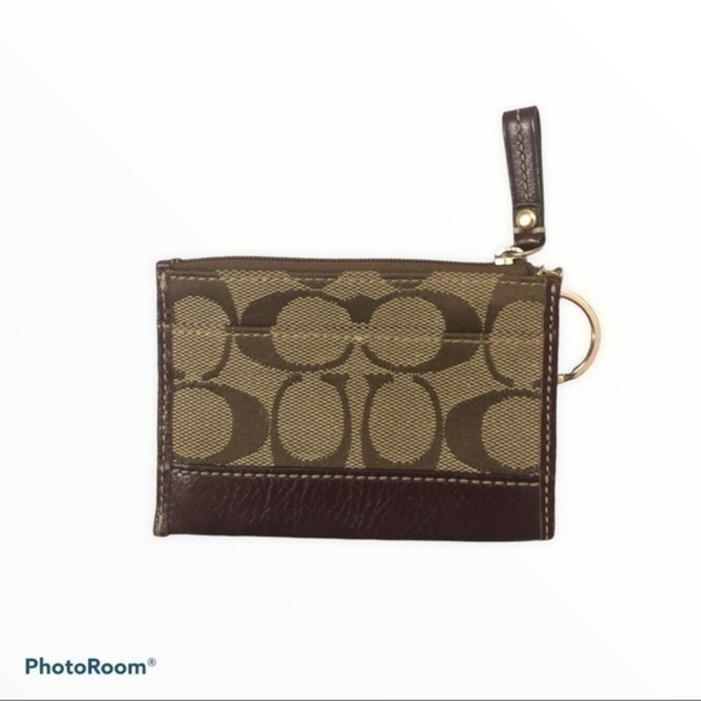 Coach mini keyring holder wallet - Picture 4 of 9